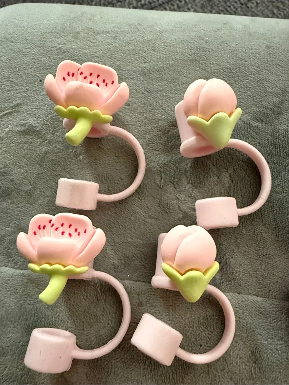 Set of 13 straw covers adorable patterns new